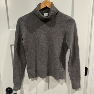 NWOT TSE  Cashmere Turtleneck Gray Grey Size small